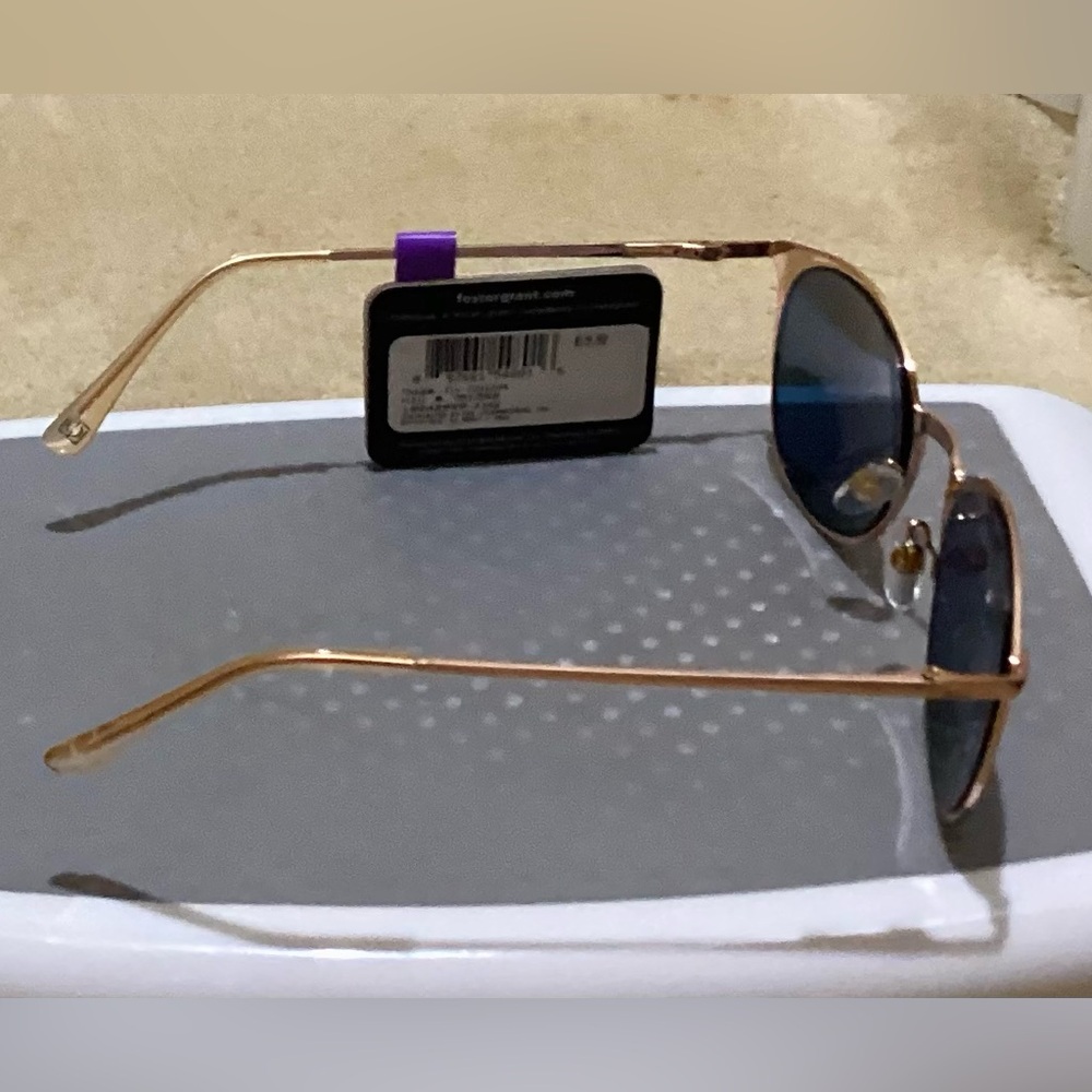 🆕🔥 foster Grant stylish Round Sunglasses with Pink Lenses super freaking cute - Picture 8 of 8